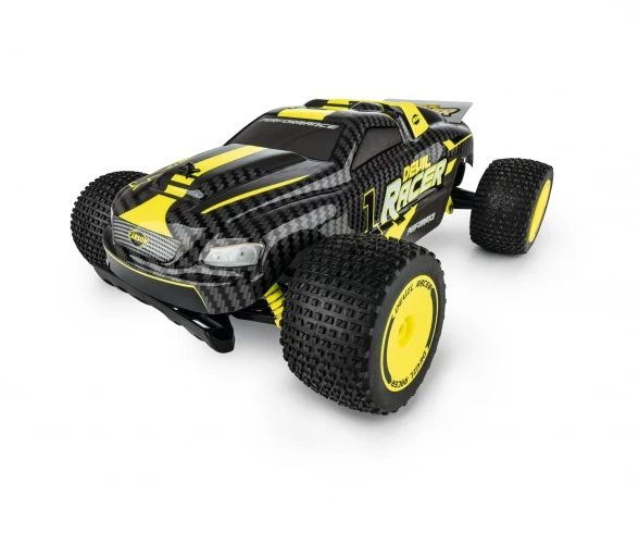 Carson 1:10 Devil Racer 2.4GHz 100% RTR Yellow 5 Carson 1:10 Devil Racer 2.4GHz 100% RTR Yellow - Afbeelding 3