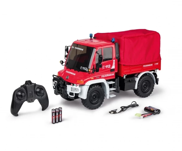 Carson 1:12 MB Unimog U300 Firefig.2.4G 100%RTR 3 Carson 1:12 MB Unimog U300 Firefig.2.4G 100%RTR