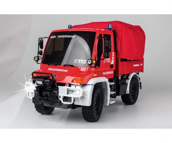 Carson 1:12 MB Unimog U300 Firefig.2.4G 100%RTR 5 Carson 1:12 MB Unimog U300 Firefig.2.4G 100%RTR - Afbeelding 3