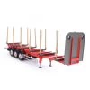 Carson 1:14 3-Axle Stanchion Trailer, New Susp.