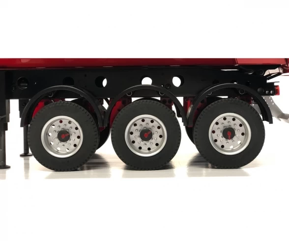 Carson 1:14 3-Axle Stanchion Trailer, New Susp. 12 Carson 1:14 3-Axle Stanchion Trailer, New Susp. - Afbeelding 10