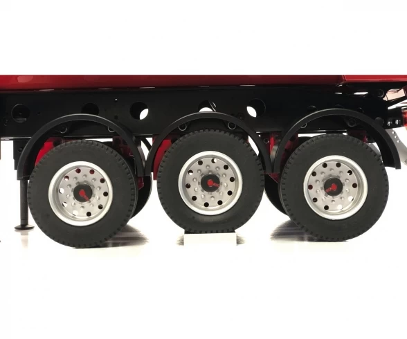 Carson 1:14 3-Axle Stanchion Trailer, New Susp. 13 Carson 1:14 3-Axle Stanchion Trailer, New Susp. - Afbeelding 11