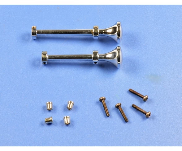 Carson 1:14 Air Horn-Set Long/short Chr.brass 3 Carson 1:14 Air Horn-Set Long/short Chr.brass