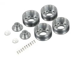 Carson 1:14 Alum. Rear Wheel Long Hole (2) Hex