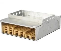 Carson 1:14 Alum. Trailer Palette Case W/6 Pal.