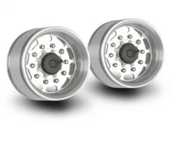 Carson 1:14 Alum. Trailer Wheel (2) Long Hole