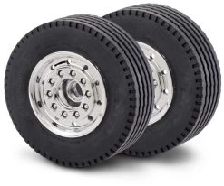 Carson 1:14 Truck Front Wheel Wide Chrome (2) -Afstandsbediening Speelgoed Winkel 1 14 truck front wheel wide chrome 2 500907061 en 01