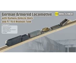 Carson 1:144 Ger.Arm.Loc.w/Railw.Veh.Uni.&Pz.IV