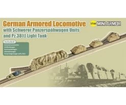 Carson 1:144 Ger.Arm.Loc.w/schw.PzSpähWg&LightT