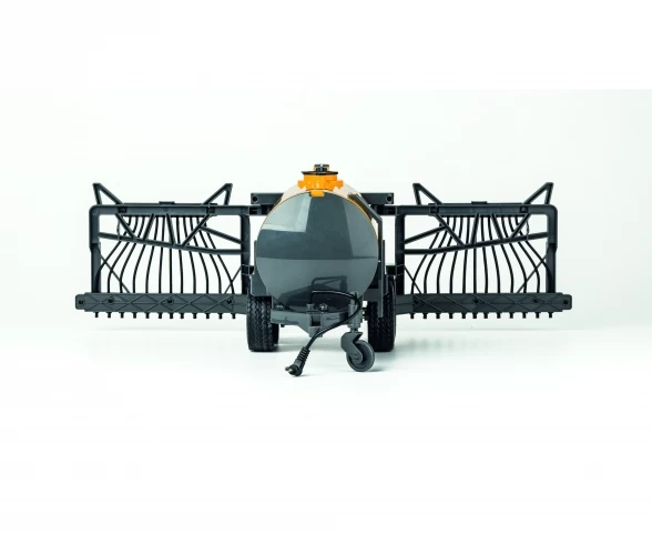 Carson 1:16 Road Tank For RC Tractor Yellow 5 Carson 1:16 Road Tank For RC Tractor Yellow - Afbeelding 3