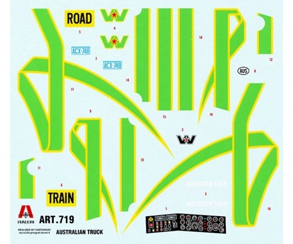 Carson 1:24 Australian Truck 7 Carson 1:24 Australian Truck - Afbeelding 5