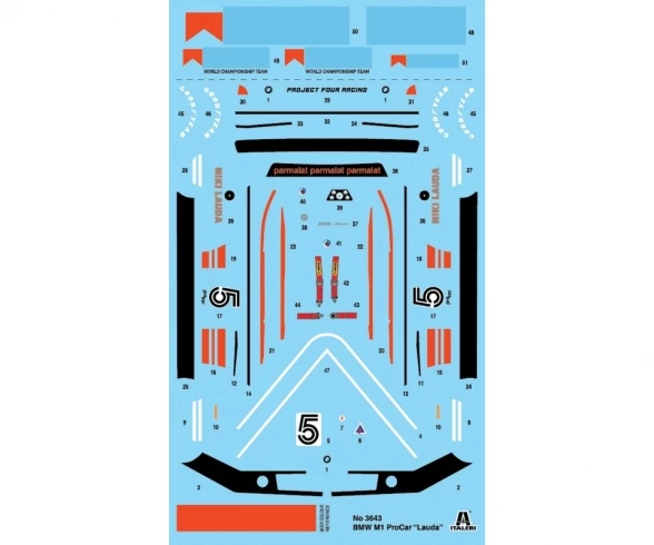 Carson 1:24 B.M.W. M1 Procar 7 Carson 1:24 B.M.W. M1 Procar - Afbeelding 5