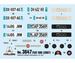Carson 1:24 Fiat "500" (2007) -Afstandsbediening Speelgoed Winkel 1 24 fiat 500 2007 510003647 en 04