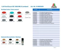 Carson 1:24 Ford Escort RS 1800 MK.II Lombard -Afstandsbediening Speelgoed Winkel 1 24 ford escort rs 1800 mkii lombard 510003650 en 02