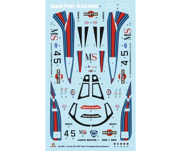 Carson 1:24 Lancia LC2 7 Carson 1:24 Lancia LC2 - Afbeelding 5