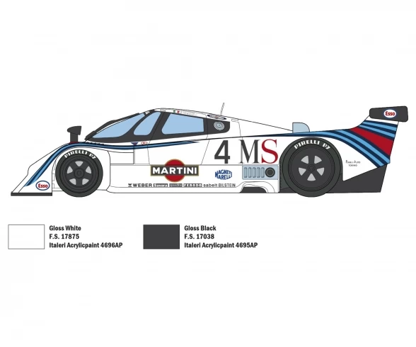 Carson 1:24 Lancia LC2 8 Carson 1:24 Lancia LC2 - Afbeelding 6