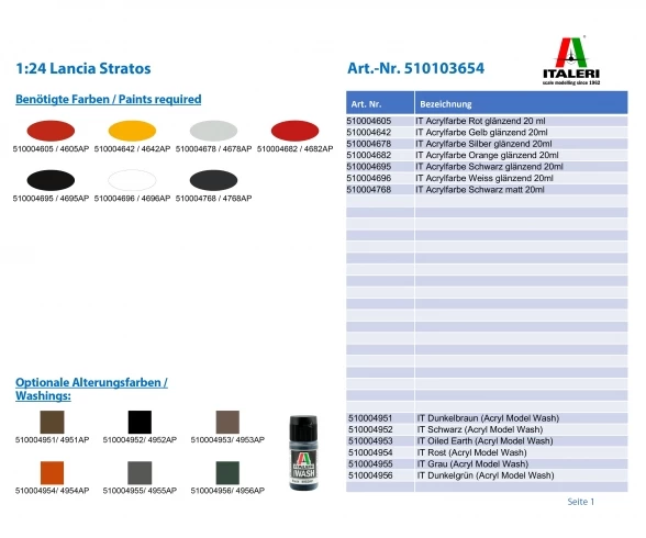 Carson 1:24 Lancia Stratos 5 Carson 1:24 Lancia Stratos - Afbeelding 3