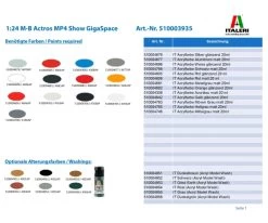 Carson 1:24 M-B Actros MP4 Show GigaSpace -Afstandsbediening Speelgoed Winkel 1 24 m b actros mp4 show gigaspace 510003935 en 02