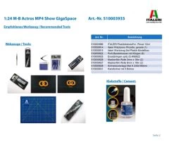 Carson 1:24 M-B Actros MP4 Show GigaSpace -Afstandsbediening Speelgoed Winkel 1 24 m b actros mp4 show gigaspace 510003935 en 03