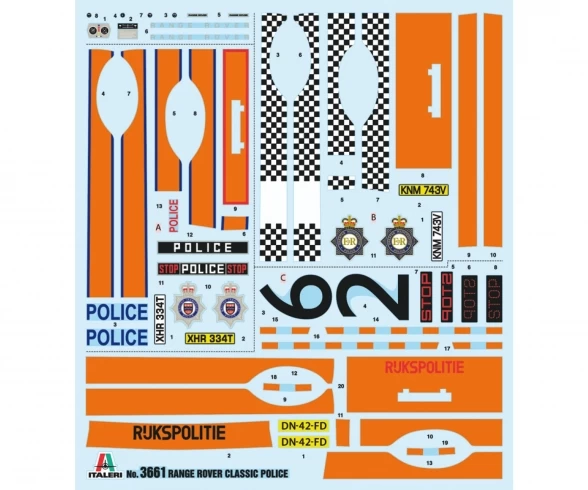 Carson 1:24 Range Rover Police 7 Carson 1:24 Range Rover Police - Afbeelding 5