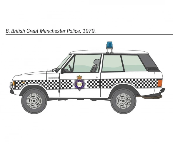 Carson 1:24 Range Rover Police 9 Carson 1:24 Range Rover Police - Afbeelding 7
