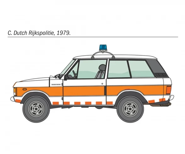 Carson 1:24 Range Rover Police 10 Carson 1:24 Range Rover Police - Afbeelding 8