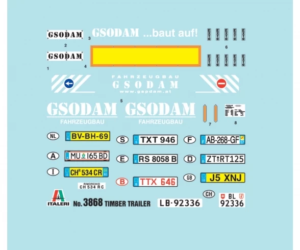 Carson 1:24 Timber Trailer 7 Carson 1:24 Timber Trailer - Afbeelding 5