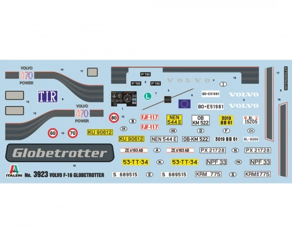 Carson 1:24 VOLVO F-16 Globetrotter 7 Carson 1:24 VOLVO F-16 Globetrotter - Afbeelding 5