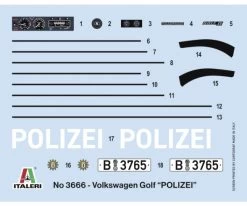 Carson 1:24 VW Golf “POLIZEI” -Afstandsbediening Speelgoed Winkel 1 24 vw golf polizei 510003666 en 04