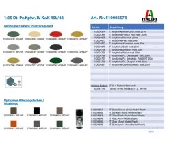 Carson 1:35 Dt. Pz.Kpfw. IV KwK 40L/48 -Afstandsbediening Speelgoed Winkel 1 35 dt pzkpfw iv kwk 40l48 510006578 en 02