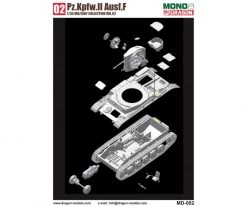 Carson 1:35 Pz.Kpfw.II Ausf.F Afrika Korps -Afstandsbediening Speelgoed Winkel 1 35 pzkpfwii ausff afrika korps 540000002 en 02