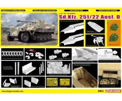 Carson 1:35 Sd.Kfz.251/22 Ausf.D W/7.5cm PaK 40 -Afstandsbediening Speelgoed Winkel 1 35 sdkfz25122 ausfd w75cm pak 40 540006963 en 01