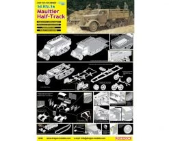 Carson 1:35 Sd.Kfz.3a Maultier Half-Track -Afstandsbediening Speelgoed Winkel 1 35 sdkfz3a maultier half track 540006761 en 01