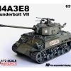 Carson 1:72 M4A3E8"Thunderb.VII"Com.37thTankBat