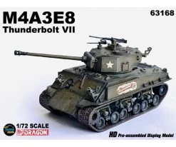 Carson 1:72 M4A3E8"Thunderb.VII"Com.37thTankBat