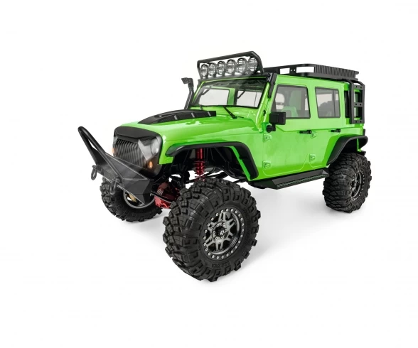 Carson 1:8 Adventure Crawler Pro RTR Neon Green 4 Carson 1:8 Adventure Crawler Pro RTR Neon Green - Afbeelding 2