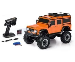 Carson 1:8 Land Rover Defender 100% RTR Orange