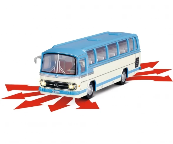 Carson 1:87 MB Bus O 302 2.4GHz 100% RTR Blue 4 Carson 1:87 MB Bus O 302 2.4GHz 100% RTR Blue - Afbeelding 2