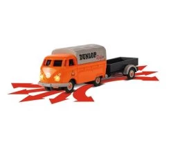 Carson 1:87 VW T1 Bus Dunlop W.trailer 100% RTR -Afstandsbediening Speelgoed Winkel 1 87 vw t1 bus dunlop wtrailer 100 rtr 500504135 en 04