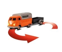 Carson 1:87 VW T1 Bus Dunlop W.trailer 100% RTR -Afstandsbediening Speelgoed Winkel 1 87 vw t1 bus dunlop wtrailer 100 rtr 500504135 en 05