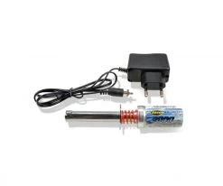 Carson 1,2V/2000mAh Glow-plug Battery/USB-Charg