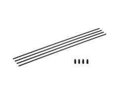 Carson Antenna Tube Black 4Pcs.