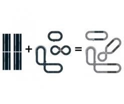 Carson SPORT Track Extension Pack 4 350mm -Afstandsbediening Speelgoed Winkel sport track extension pack 4 350mm 560008526 en 02